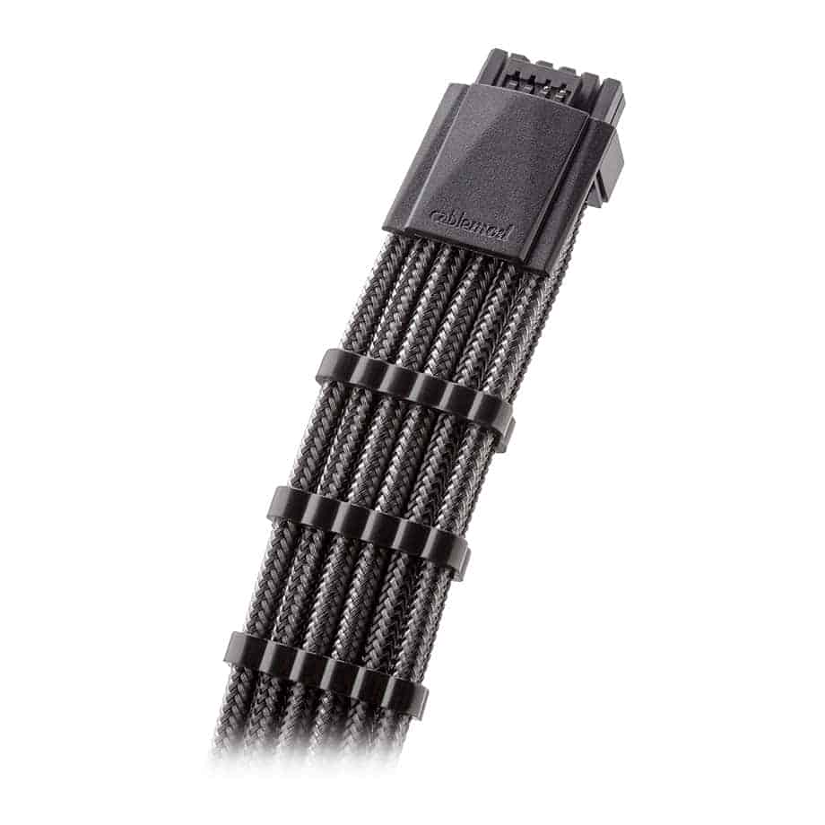 (image for) CableMod RT-Series Pro Carbon Sleeved 12VHPWR StealthSense PCI-e Cable for ASUS/Seasonic/Phanteks